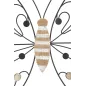 Panel z Żelaza i Drewna BUTTERFLY 39,5 1,5 33,5 cm MIN 2